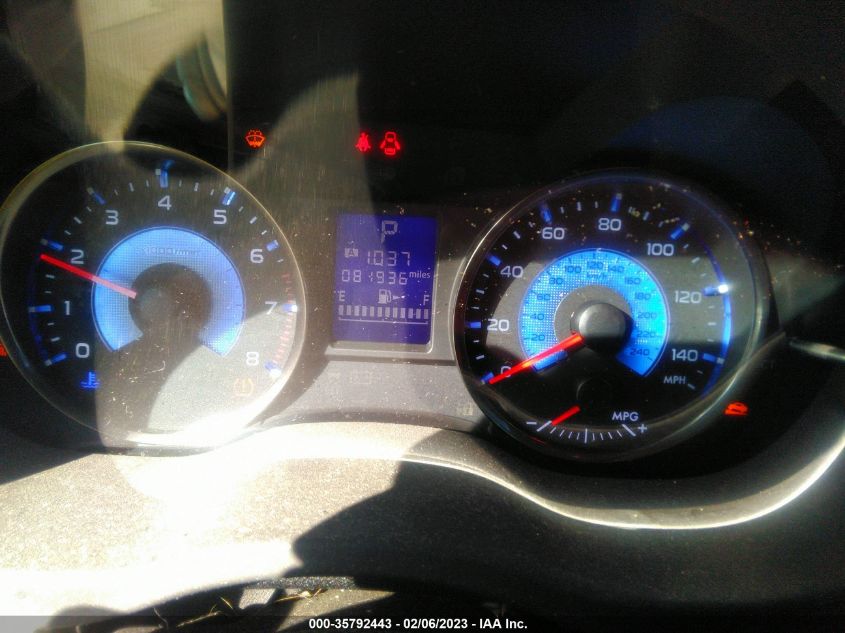 2014 SUBARU XV CROSSTREK HYBRID TOURING - JF2GPBKC3EH332750