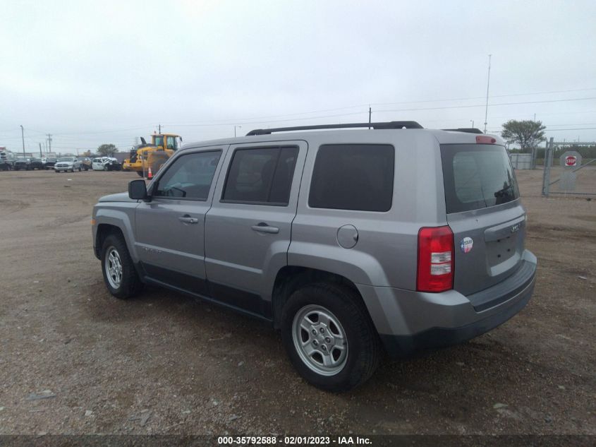 2015 JEEP PATRIOT SPORT 1C4NJPBBXFD280974