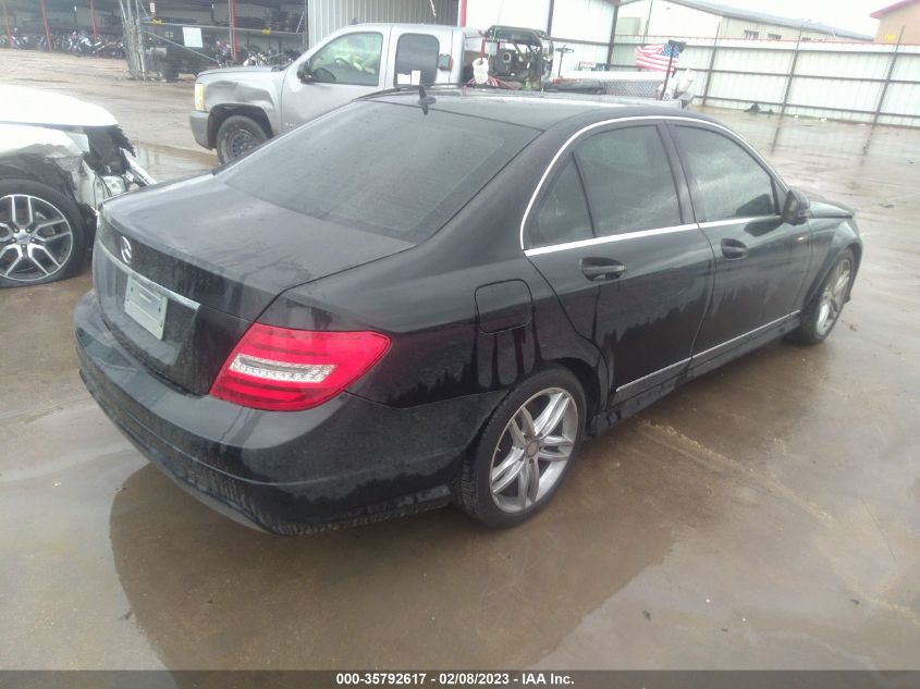 2014 MERCEDES-BENZ C-CLASS C 250 WDDGF4HB6EA958528