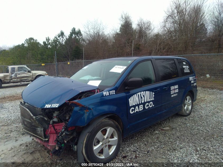2013 DODGE GRAND CARAVAN SE 2C4RDGBG0DR600219