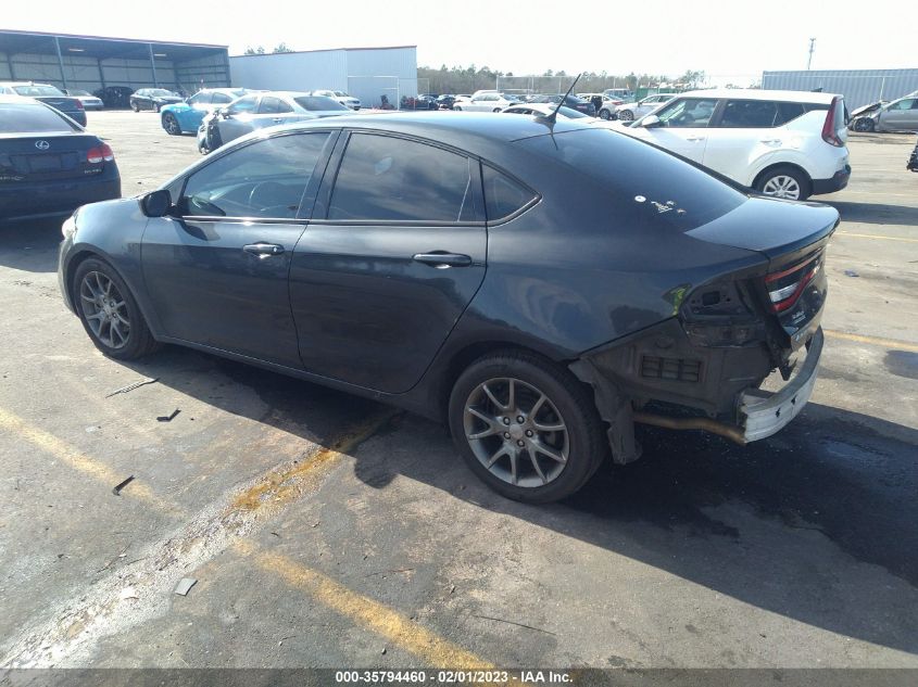2014 DODGE DART SXT 1C3CDFBB6ED768136