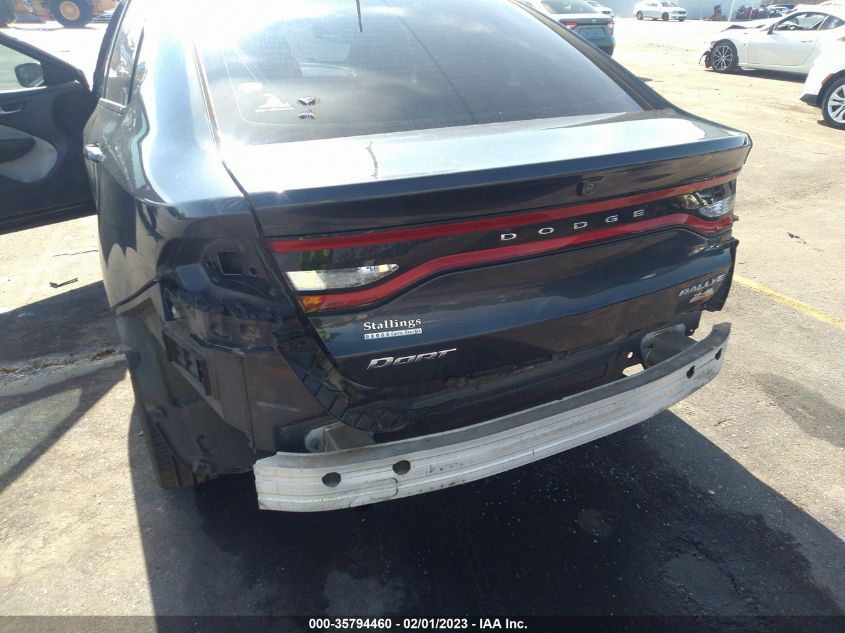 2014 DODGE DART SXT 1C3CDFBB6ED768136