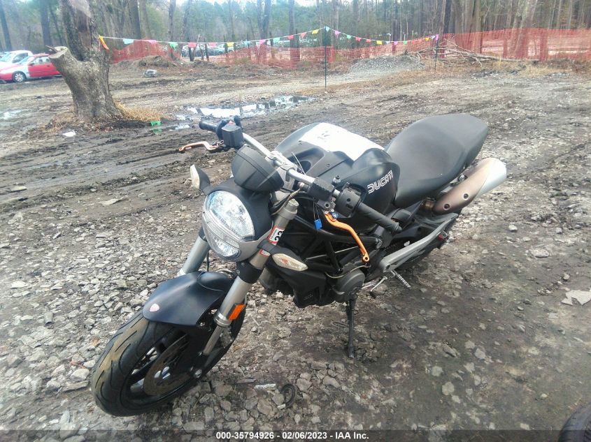 2013 DUCATI MONSTER 696 ZDM1RADN1DB070255