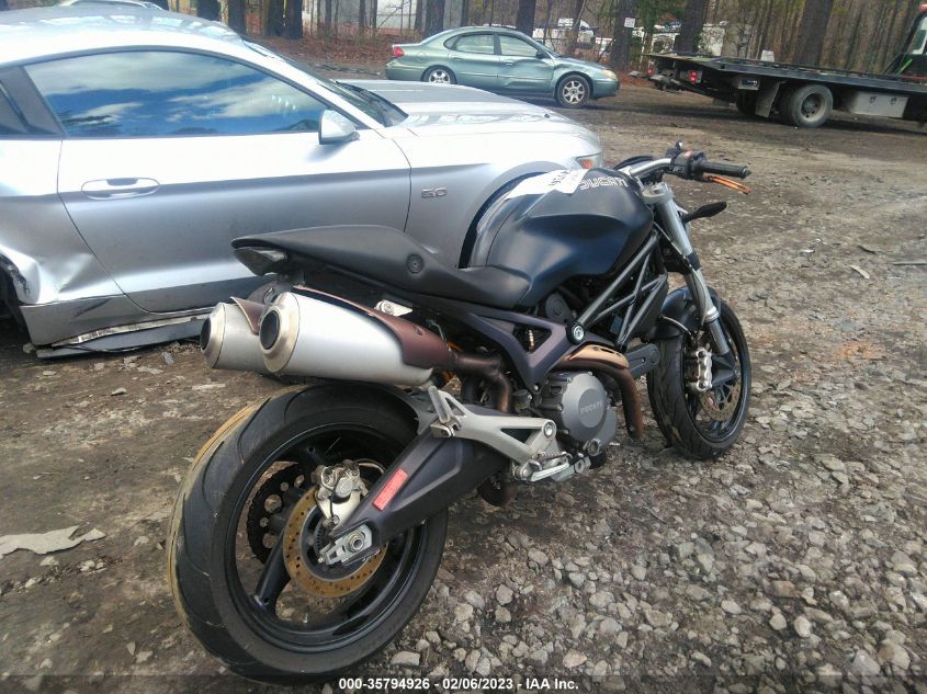 2013 DUCATI MONSTER 696 ZDM1RADN1DB070255