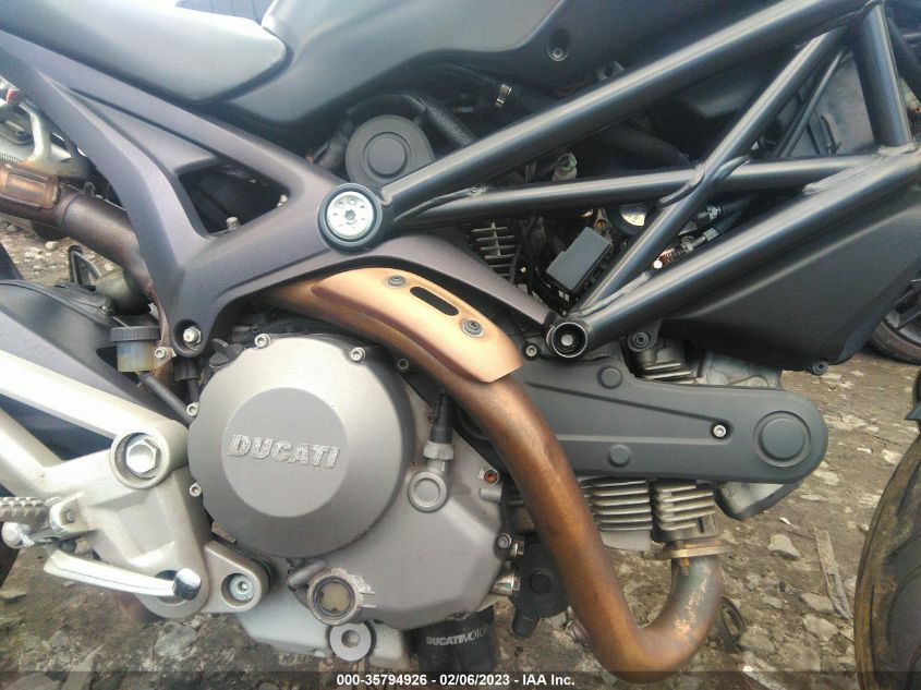 2013 DUCATI MONSTER 696 ZDM1RADN1DB070255