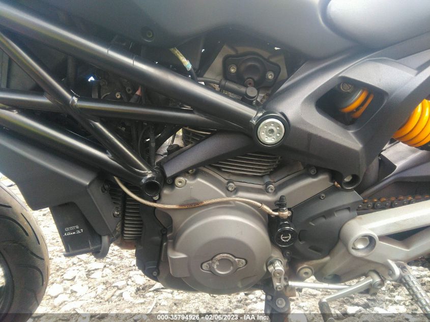 2013 DUCATI MONSTER 696 ZDM1RADN1DB070255