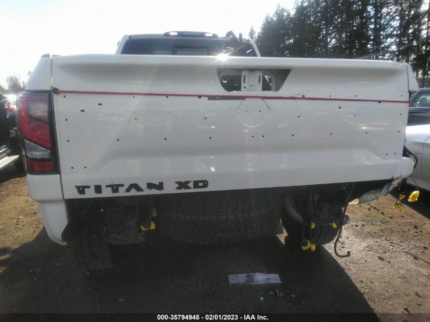 2021 NISSAN TITAN XD PRO-4X 1N6AA1FB7MN510237