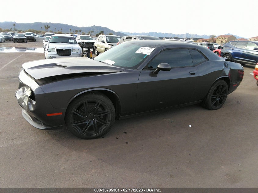 VIN 2C3CDZAG0MH501607 2021 DODGE CHALLENGER SXT