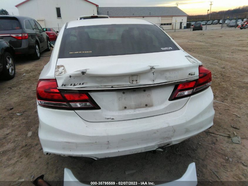 2015 HONDA CIVIC SEDAN SI 2HGFB6E57FH702866