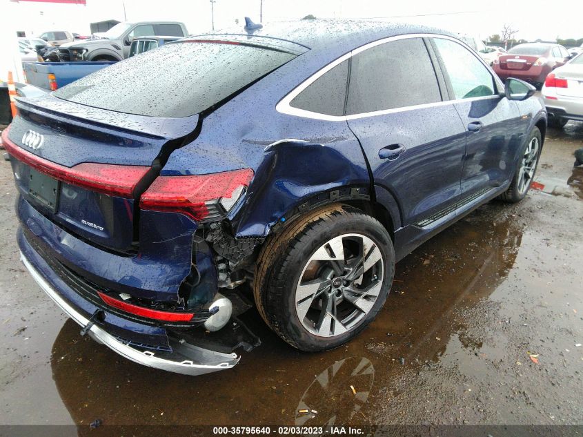 2022 AUDI E-TRON SPORTBACK S LINE PREMIUM WA11AAGE7NB023578