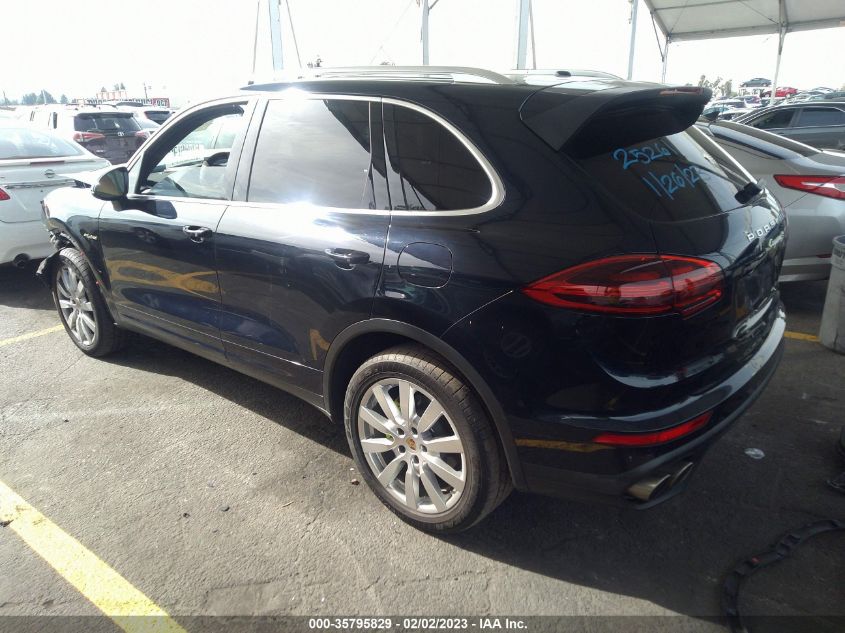 2015 PORSCHE CAYENNE S E-HYBRID WP1AE2A20FLA51005