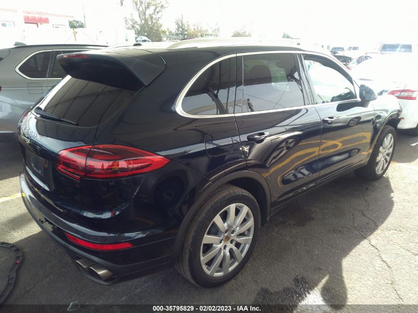 2015 PORSCHE CAYENNE S E-HYBRID WP1AE2A20FLA51005