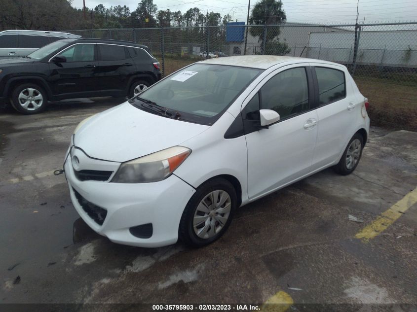 2014 TOYOTA YARIS LE JTDKTUD34ED581580