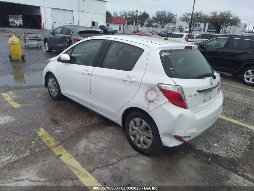 2014 TOYOTA YARIS LE JTDKTUD34ED581580