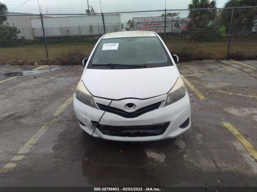 2014 TOYOTA YARIS LE JTDKTUD34ED581580