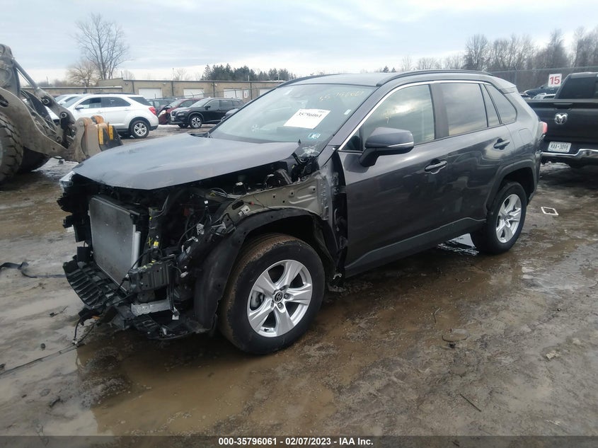 VIN 2T3P1RFV8MW213332 2021 TOYOTA RAV4 XLE