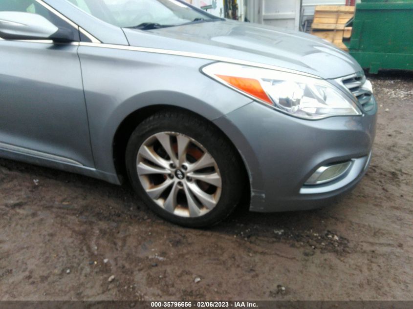 2014 HYUNDAI AZERA KMHFG4JGXEA385251
