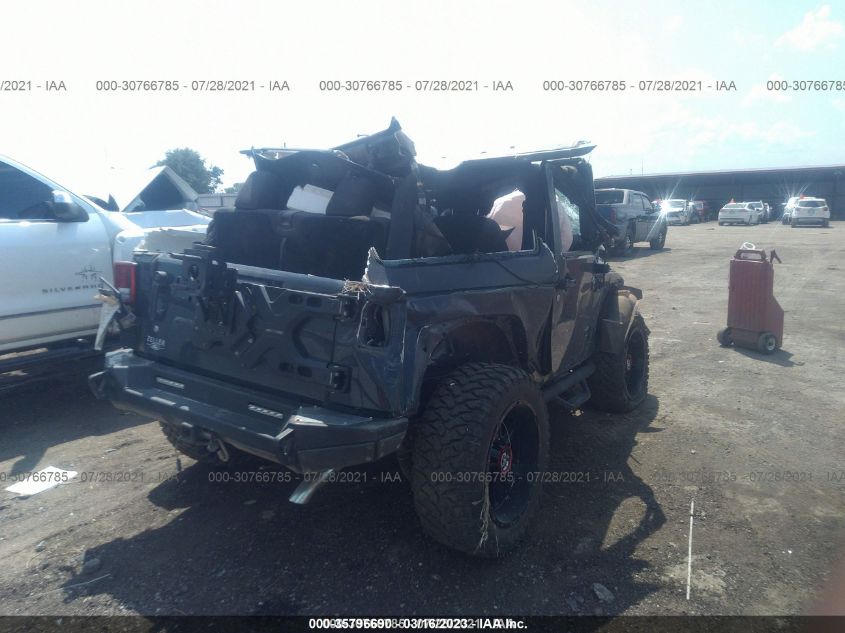 2016 JEEP WRANGLER SPORT 1C4AJWAG2GL207272