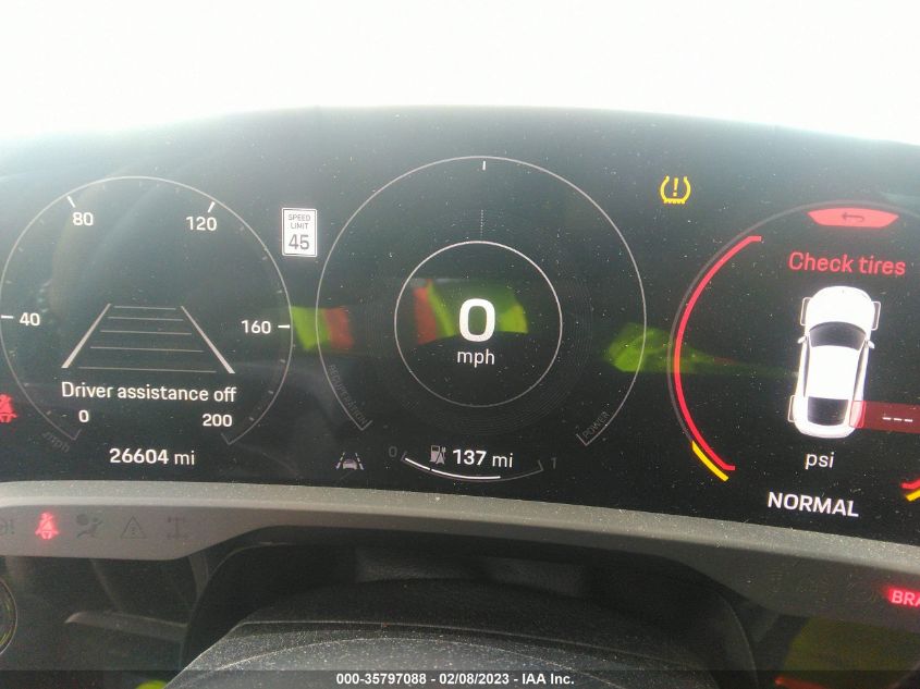 2022 PORSCHE TAYCAN 4S WP0AB2Y10NSA44604