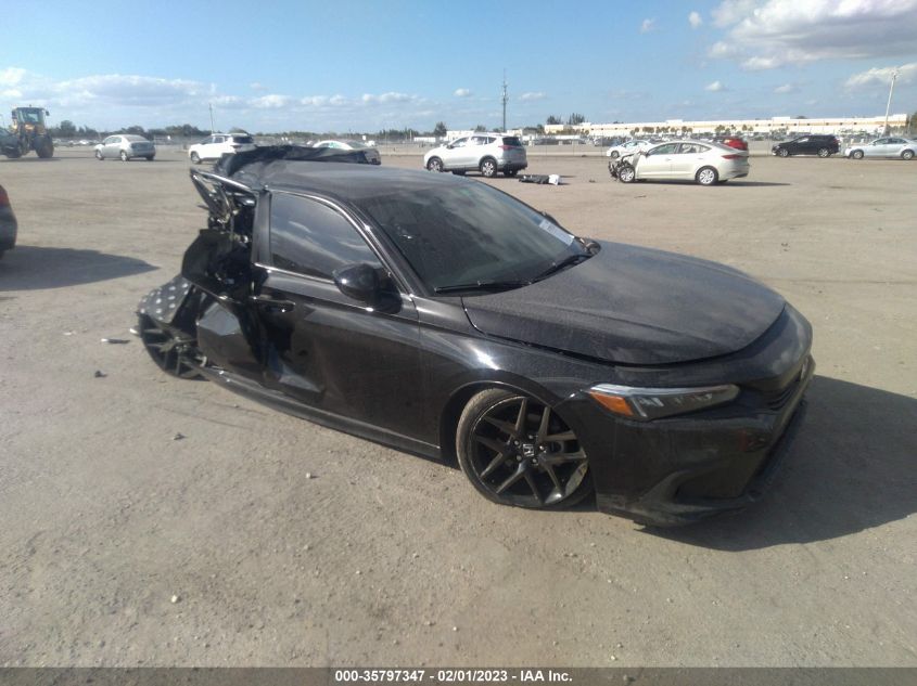 VIN 2HGFE2F54NH501004 2022 HONDA CIVIC SEDAN no.1