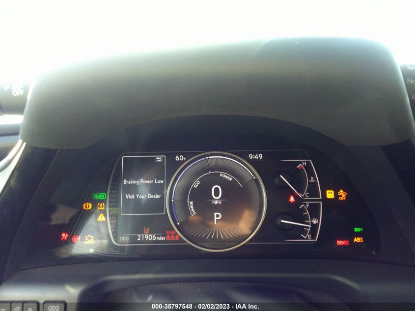2022 LEXUS ES ES 300H - 58ADA1C10NU016471