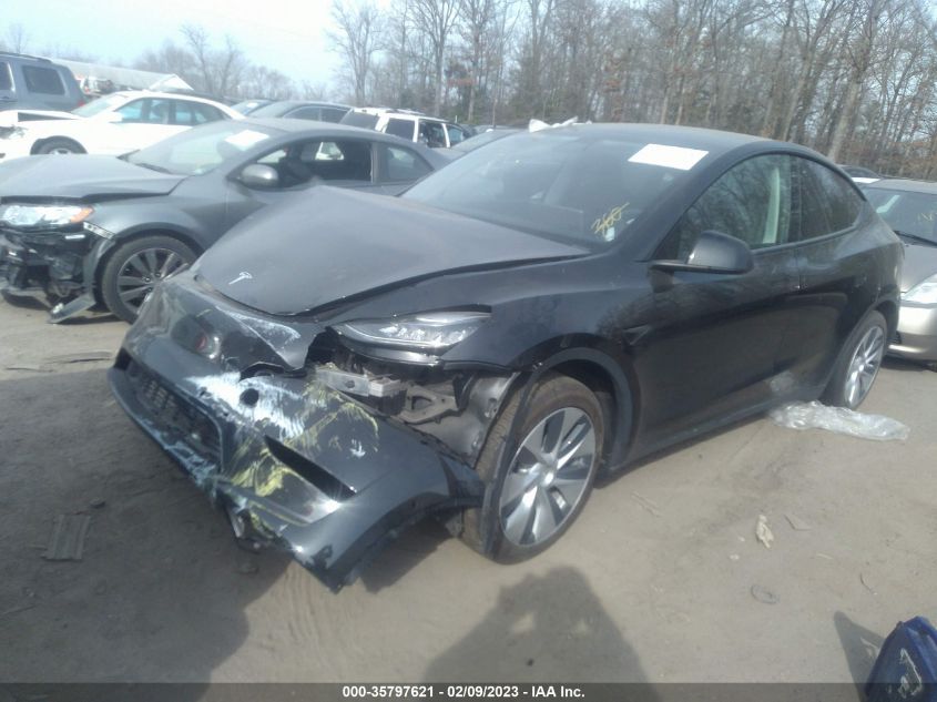 2020 TESLA MODEL Y LONG RANGE - 5YJYGDEE0LF014125