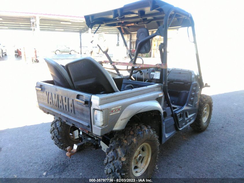 2008 YAMAHA YXR700 F 5Y4AM21Y58A002798