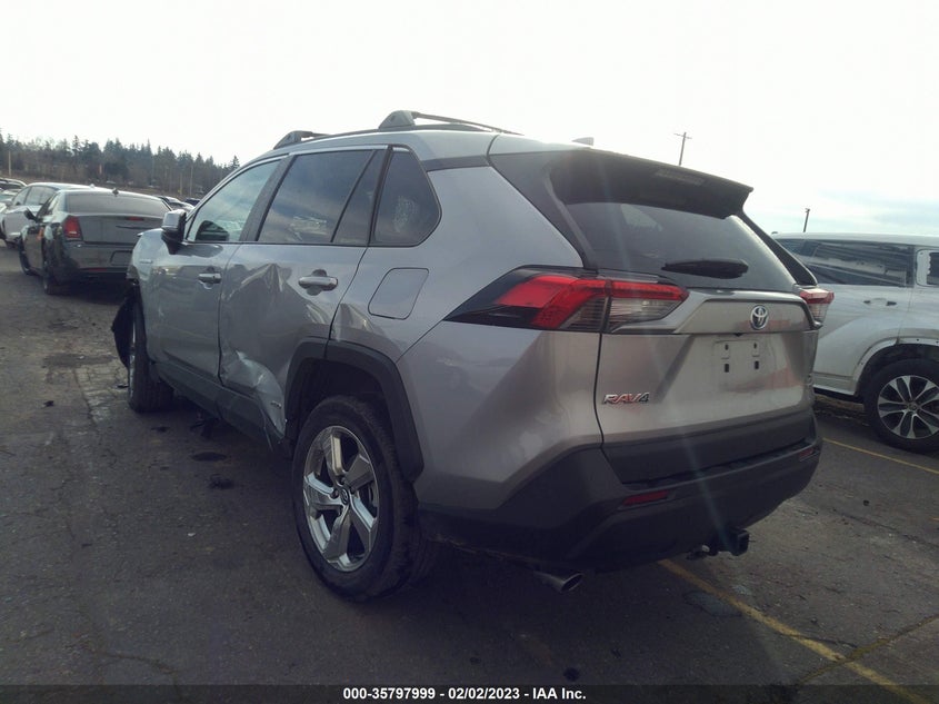 VIN 2T3B6RFV4MW010224 2021 TOYOTA RAV4 HYBRID