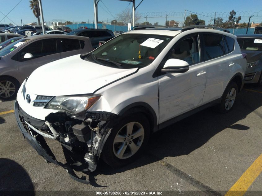 VIN 2T3WFREV9DW059762 2013 TOYOTA RAV4 no.2