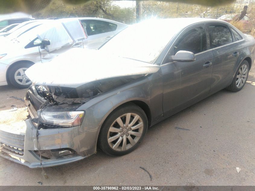 2013 AUDI A4 PREMIUM - WAUAFAFL2DN017964