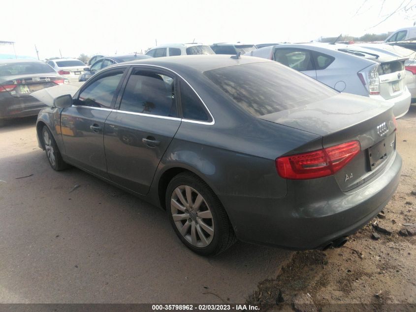 2013 AUDI A4 PREMIUM - WAUAFAFL2DN017964