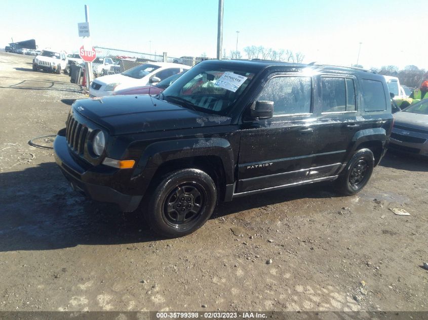 2014 JEEP PATRIOT SPORT 1C4NJPBA3ED698525