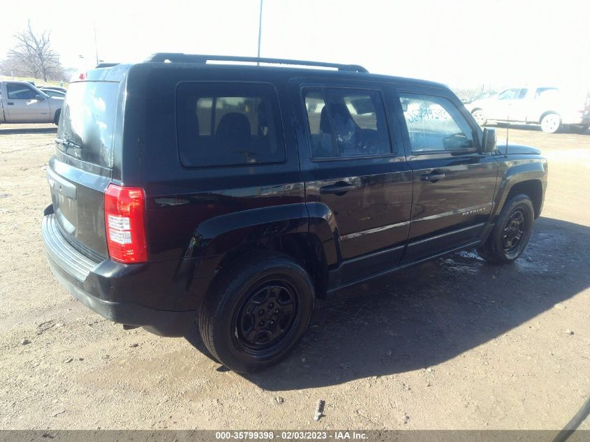 2014 JEEP PATRIOT SPORT 1C4NJPBA3ED698525