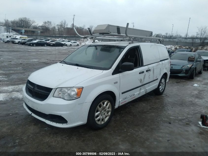 2014 RAM CARGO VAN TRADESMAN 2C4JRGAG1ER428509