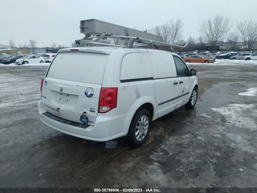 2014 RAM CARGO VAN TRADESMAN 2C4JRGAG1ER428509