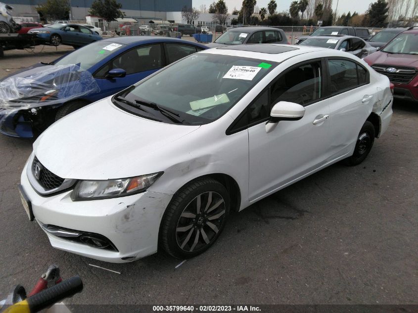 2015 HONDA CIVIC SEDAN EX-L 19XFB2F94FE266322