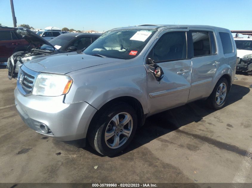 2013 HONDA PILOT EX-L - 5FNYF3H57DB002788