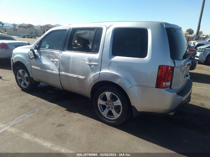2013 HONDA PILOT EX-L - 5FNYF3H57DB002788