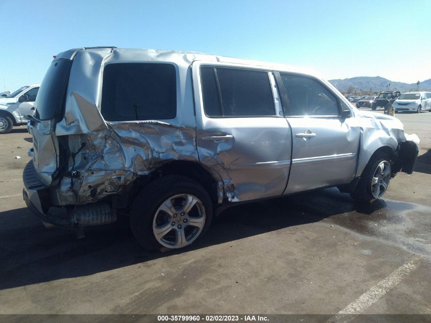 2013 HONDA PILOT EX-L - 5FNYF3H57DB002788