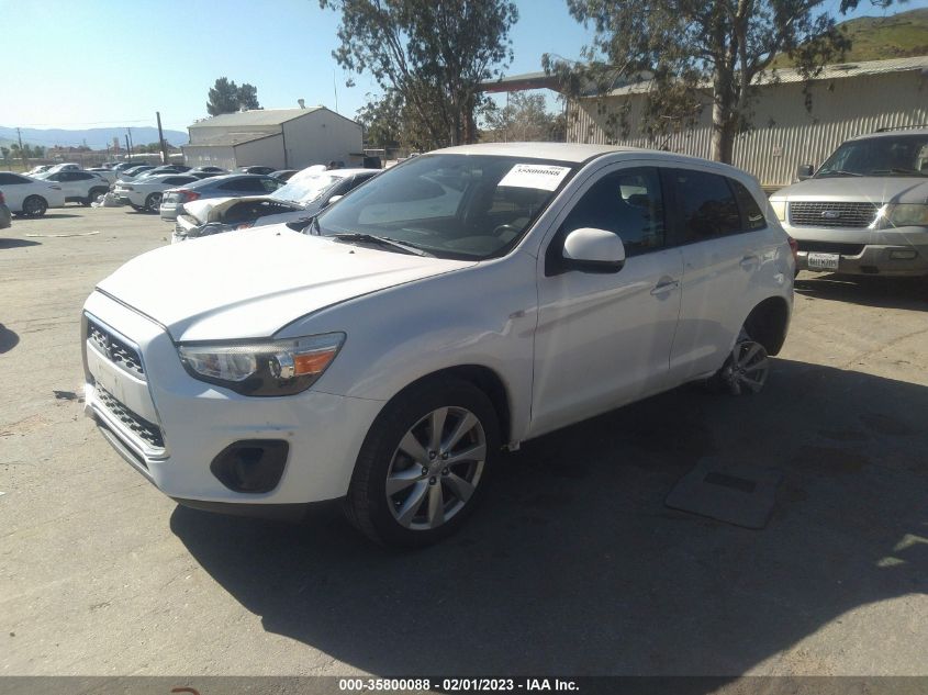 2014 MITSUBISHI OUTLANDER SPORT ES 4A4AP3AU2EE010115