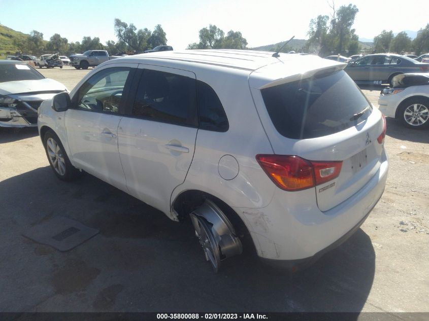 2014 MITSUBISHI OUTLANDER SPORT ES 4A4AP3AU2EE010115