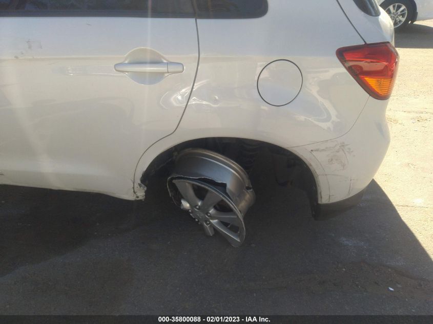 2014 MITSUBISHI OUTLANDER SPORT ES 4A4AP3AU2EE010115