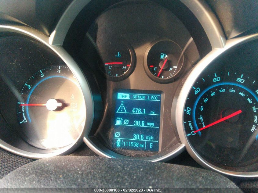 2014 CHEVROLET CRUZE ECO - 1G1PJ5SB9E7195613