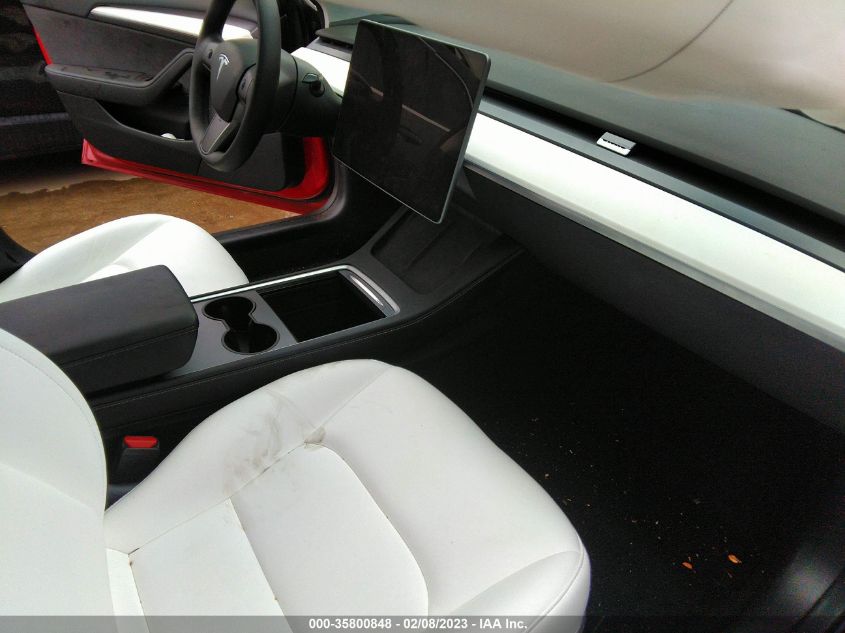 2022 TESLA MODEL 3 PERFORMANCE - 5YJ3E1EC6NF261522