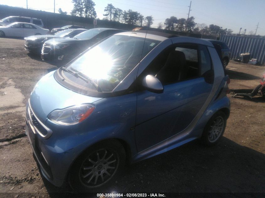 2013 SMART FORTWO PASSION WMEEK3BA8DK583260