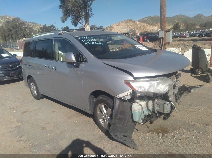 2016 NISSAN QUEST SV/S/PLATINUM/SL - JN8AE2KP4G9153020