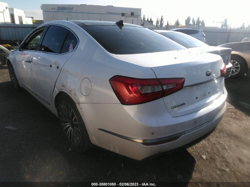 2014 KIA CADENZA PREMIUM KNALN4D75E5126164