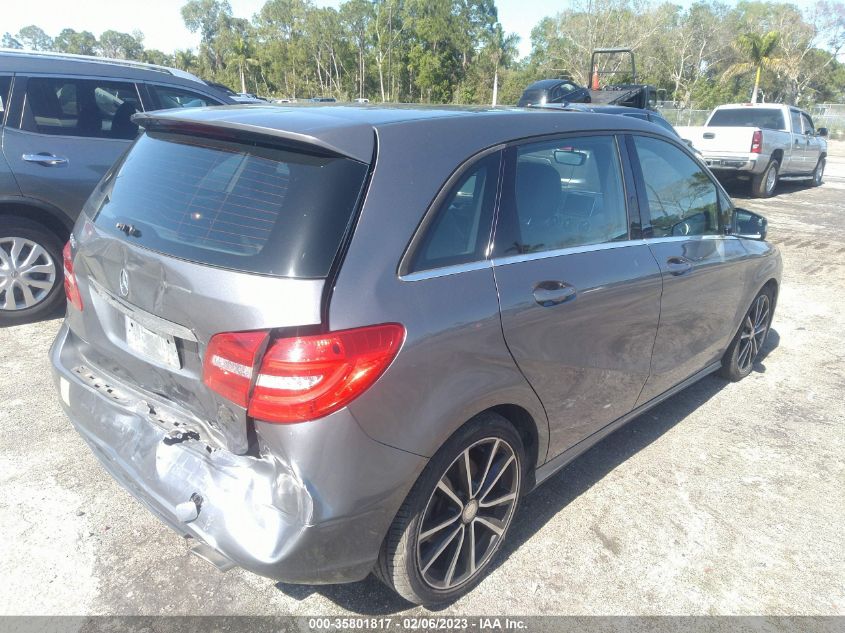 2013 MERCEDES-BENZ B-CLASS B 250 SPORTS TOURER WDDMH4EB2DJ169874