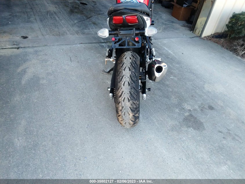 VIN JS1VP55B9H2100665 2017 SUZUKI SV650 A