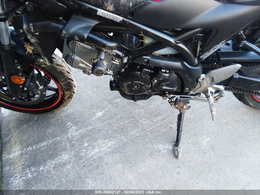 VIN JS1VP55B9H2100665 2017 SUZUKI SV650 A